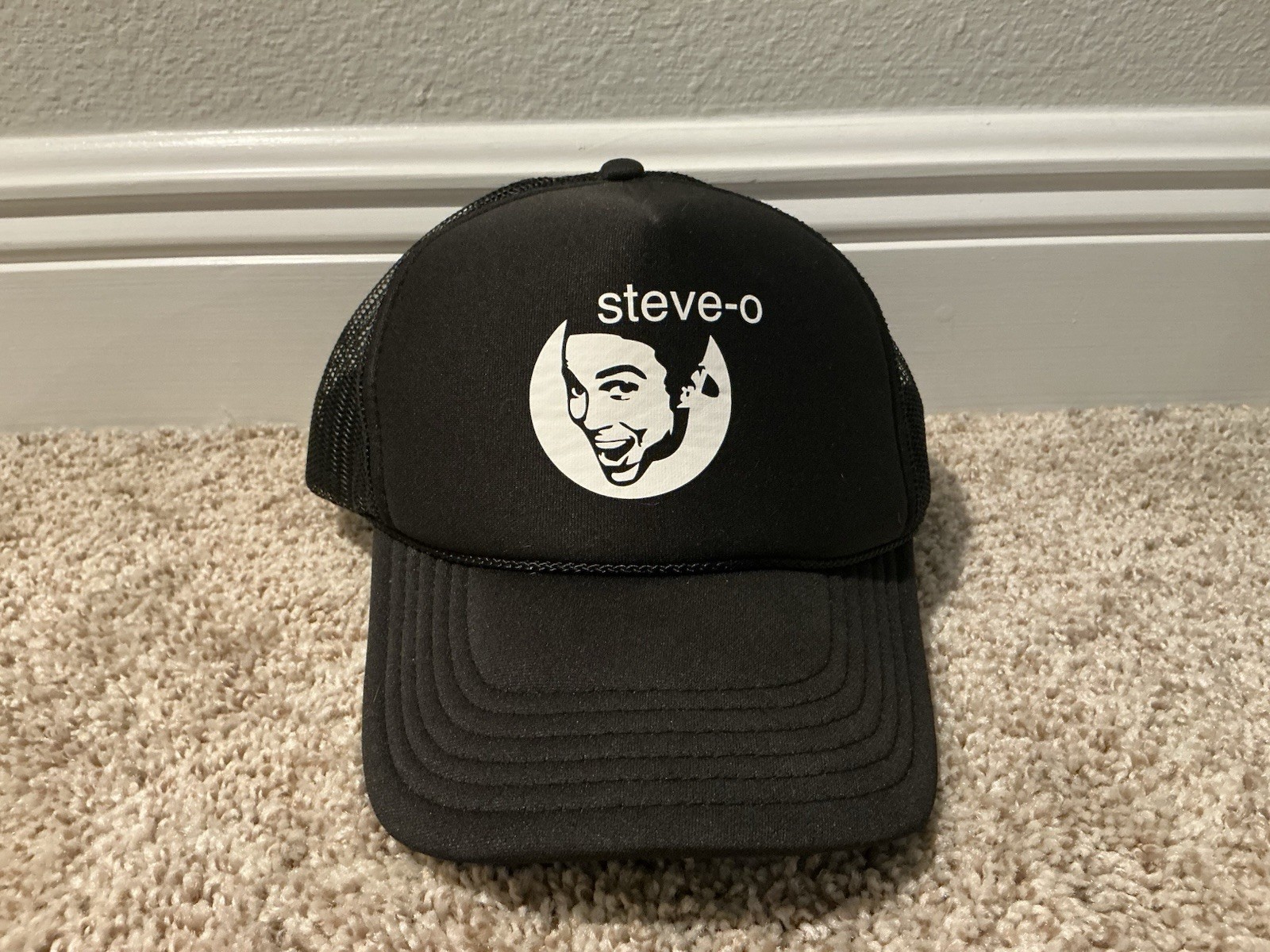 Steve-o Bucket List Tour Autographed Photo “D*ck Bicycle” 8×10 + Hat (See Desc!)