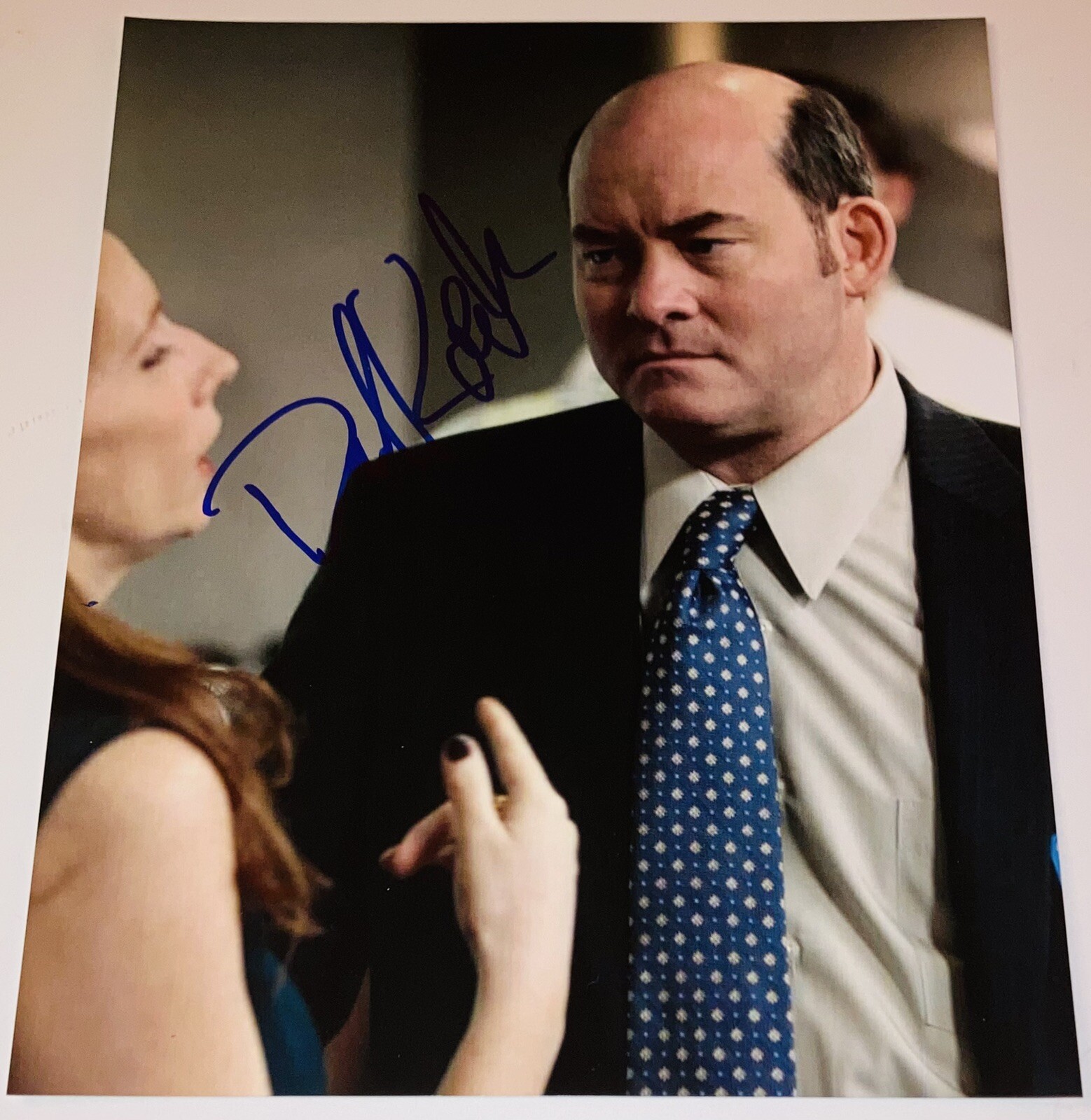DAVID KOECHNER SIGNED AUTOGRAPHED PACKER THE OFFICE 8X10 PHOTO +PROOF RARE!