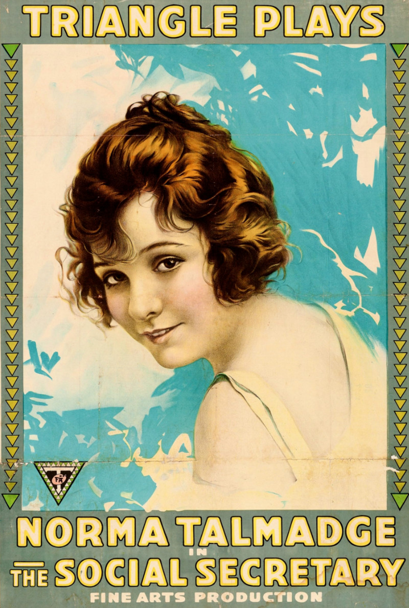 NORMA TALMADGE – Social Secy – Movie Poster Image – 5 x 7 inch Photo Print