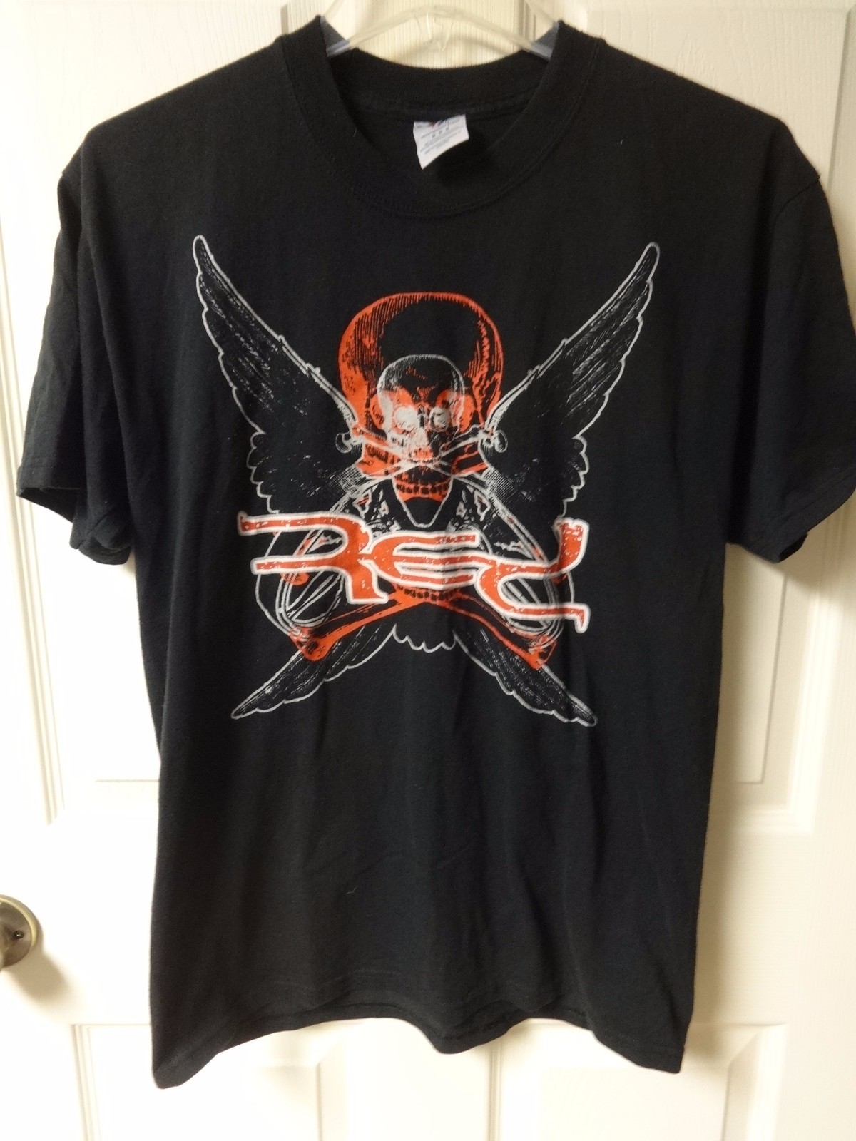 Vintage * Red * Band Graphic Print Rock Tour Concert T-Shirt Men Medium