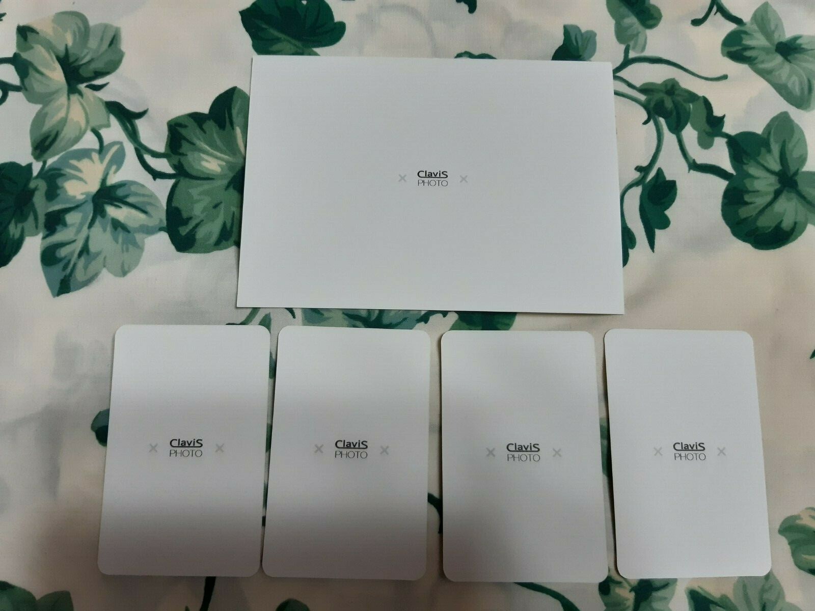 Wanna One x CLAVIS Ver. 1 Park Jihoon Official Promotional Photocard 5 Full Set