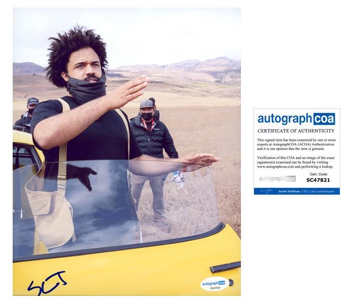 Steven Caple Jr. “Transformers: Rise of the Beasts” SIGNED 8×10 Photo D ACOA