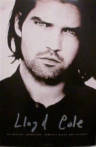 Lloyd Cole Promo Poster Cover Shot w/ Piercing Eyes