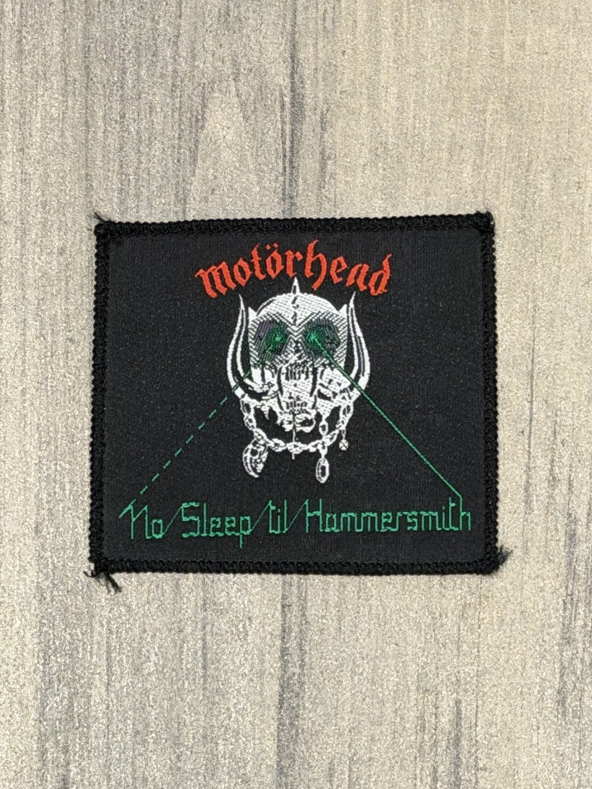 Motörhead – No Sleep Til Hammersmith Vintage Patch