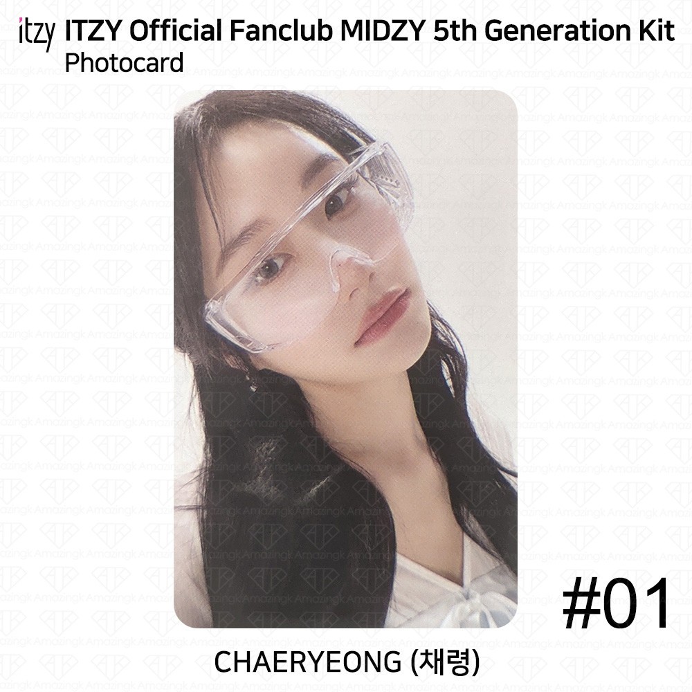 ITZY Official Fanclub MIDZY 5th Generation Kit Photocard