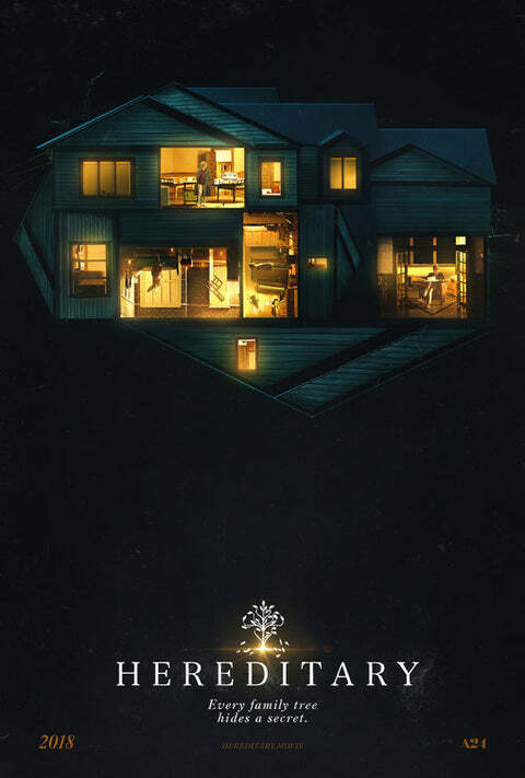 Hereditary Gabriel Byrne Movie Poster 17 X 12 Reproduction