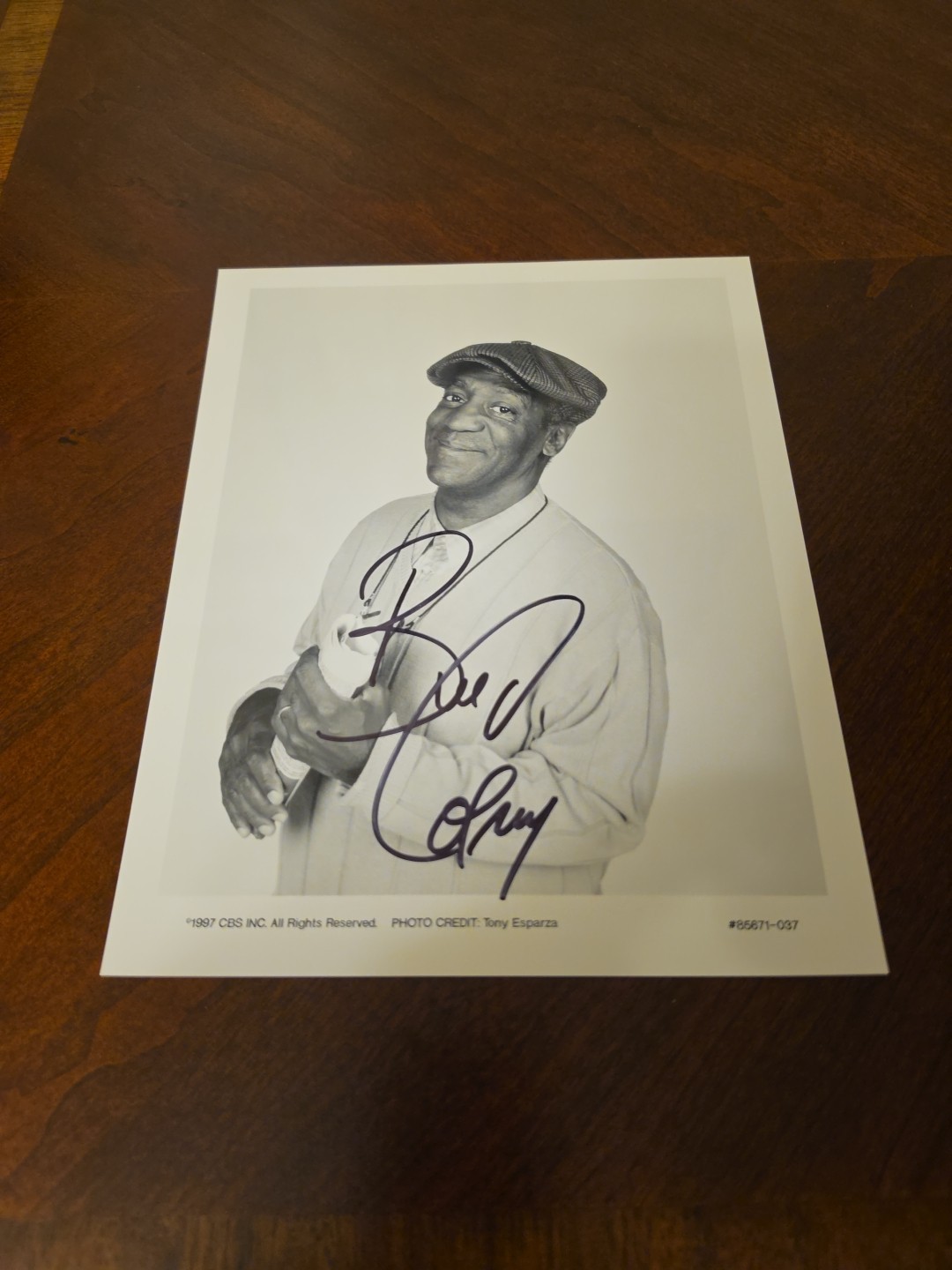 Bill Cosby Signed 8×10 Photo Vintage Autographed Actor Comedian The Cosby Show
