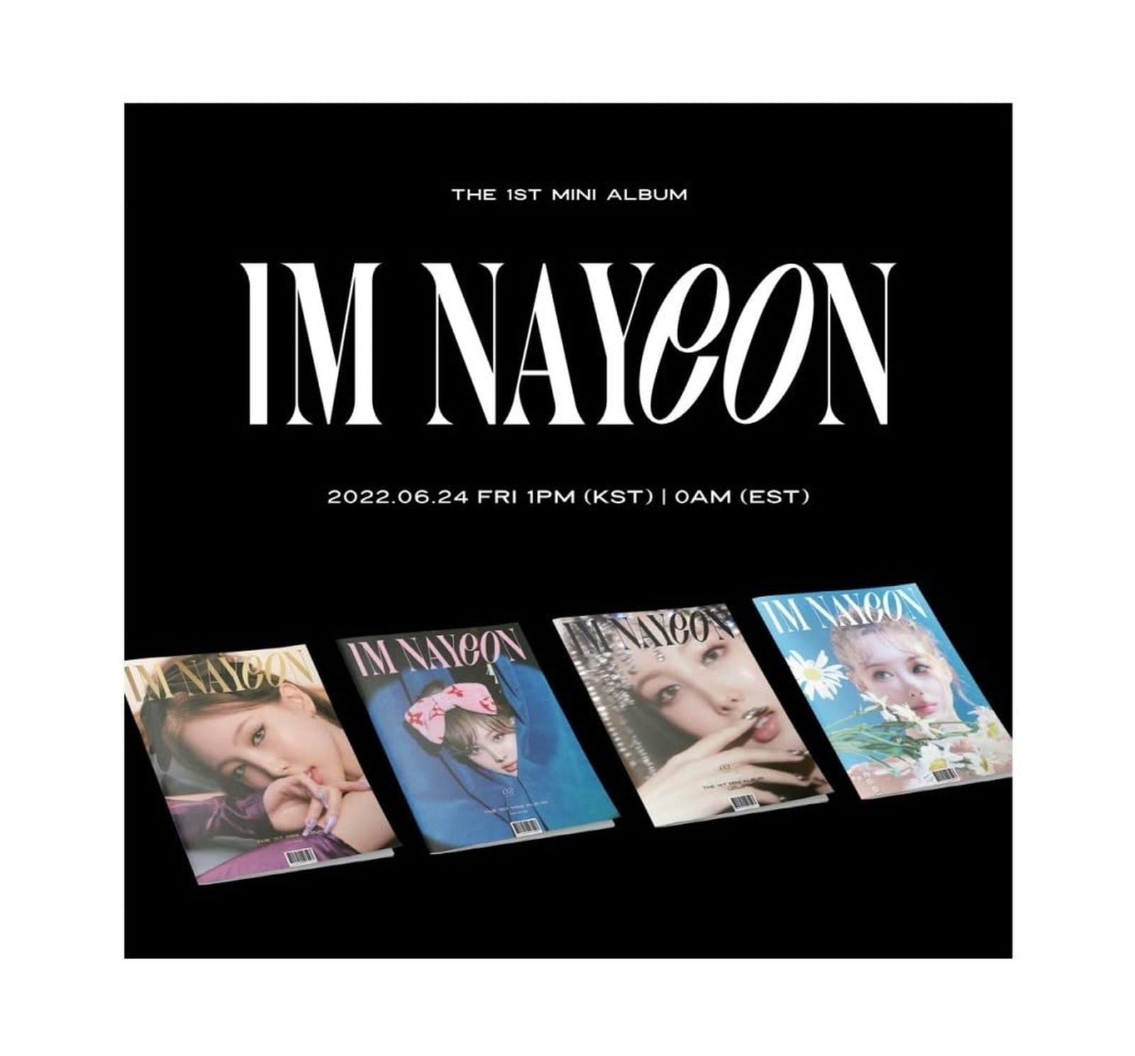 Dreamus NAYEON TWICE – IM NAYEON 1st Mini Album+Pre-Order Benefit+Folded Post…
