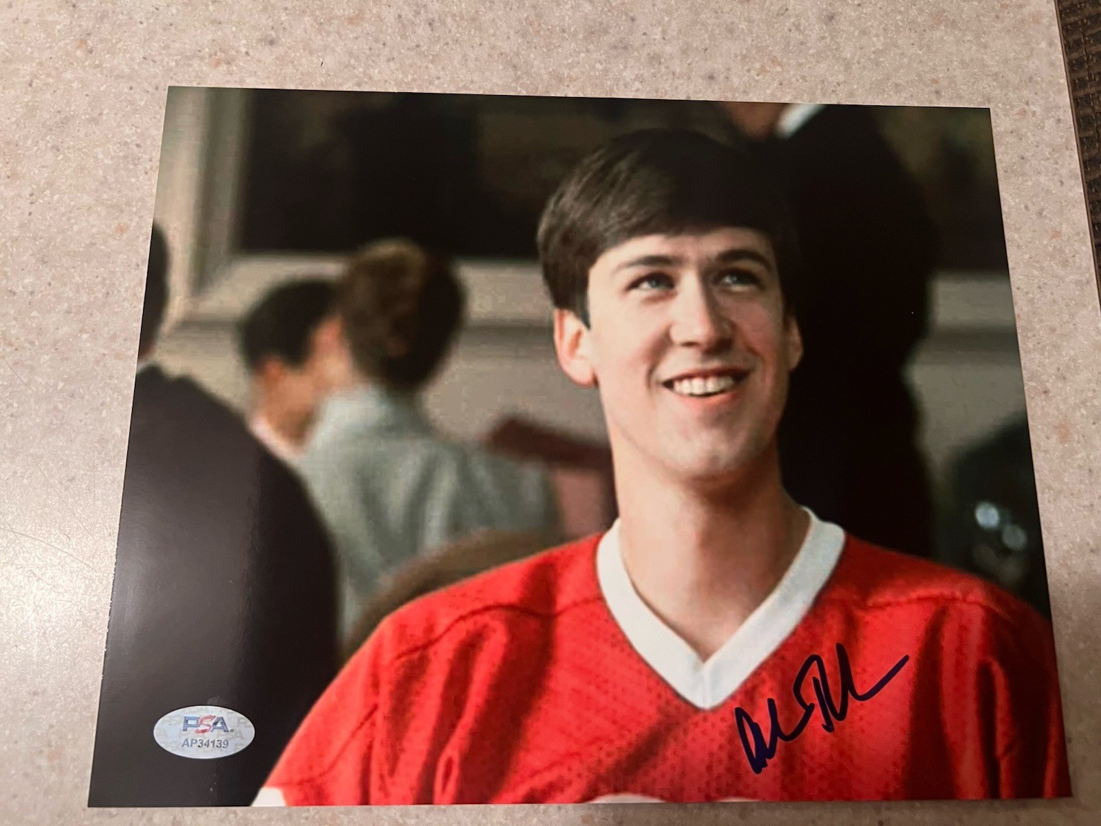 Alan Ruck Signed 8×10 Photo PSA / DNA COA Autograph Auto Ferris Bueller