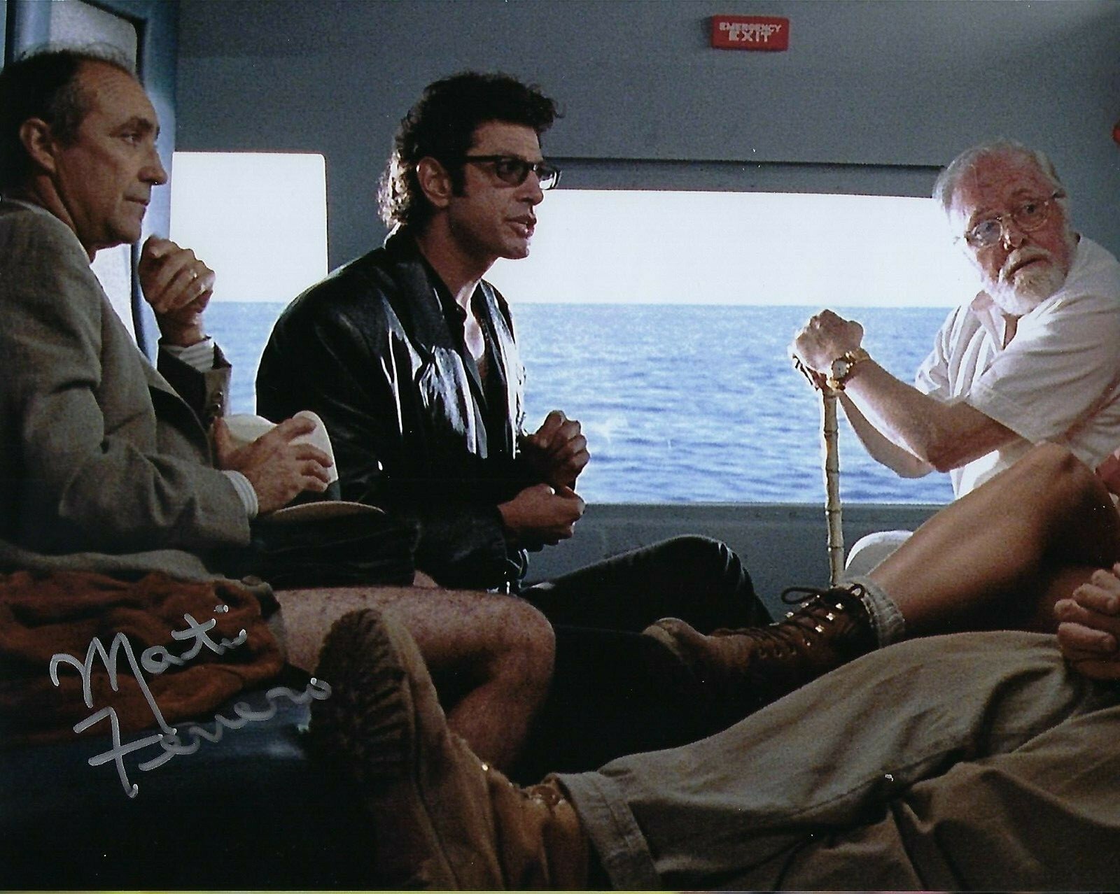 GFA Jurassic Park Gennaro * MARTIN FERRERO * Signed 8×10 Photo M5 COA