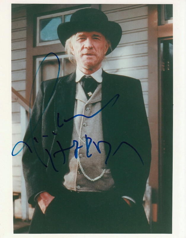 RICHARD HARRIS… Unforgiven Outlaw (Western) SIGNED