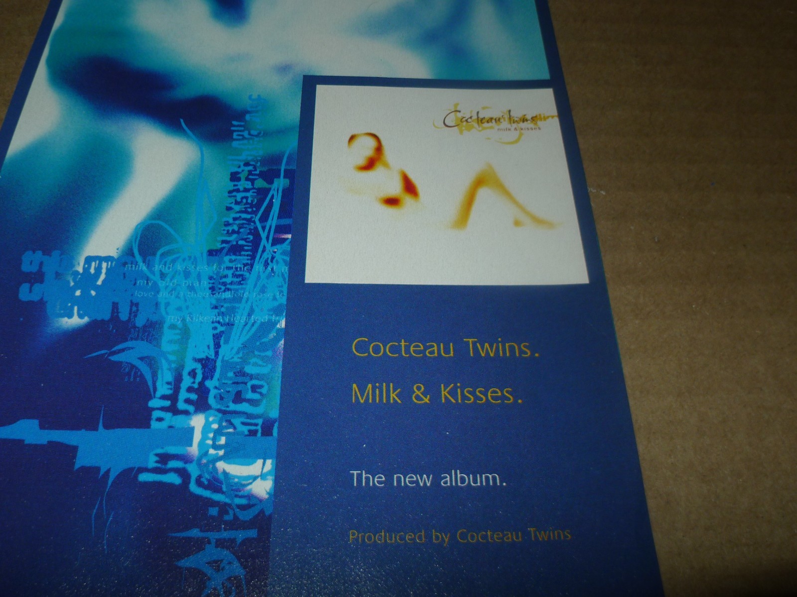 COCTEAU TWINS long thin PRINT AD milk kisses 90’S ethereal goth dead can dance