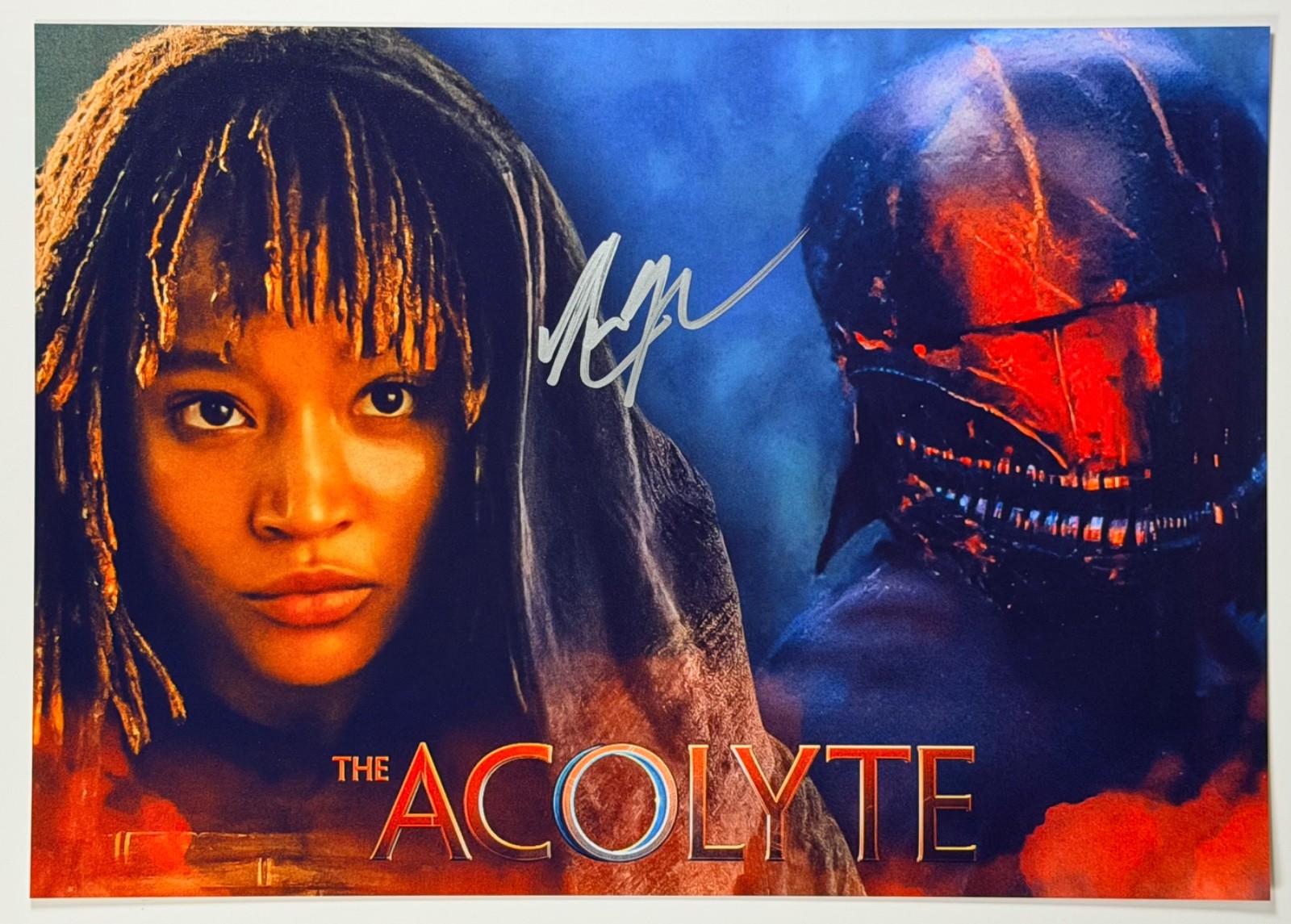Amandla Stenberg Signed 8×11.5 Photo The Acolyte Star Wars Autograph