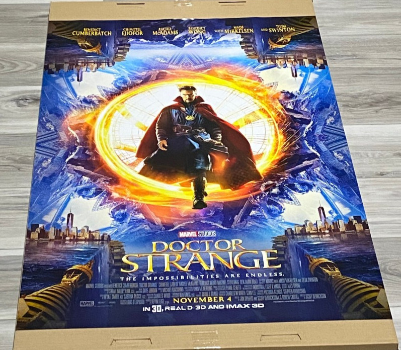 Doctor Strange Movie Poster Double Sided DS 27×40 NEW! Authentic MARVEL DISNEY
