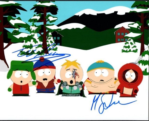 South Park Autographed Original 8×10 Photo LOA TTM