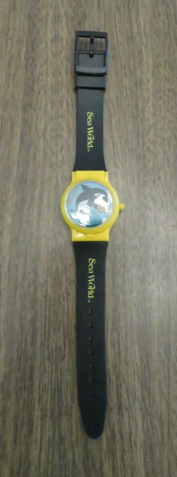 Vintage 1990s Seaworld Park Shamu Orlando Plastic Sports Watch-Kids-Children