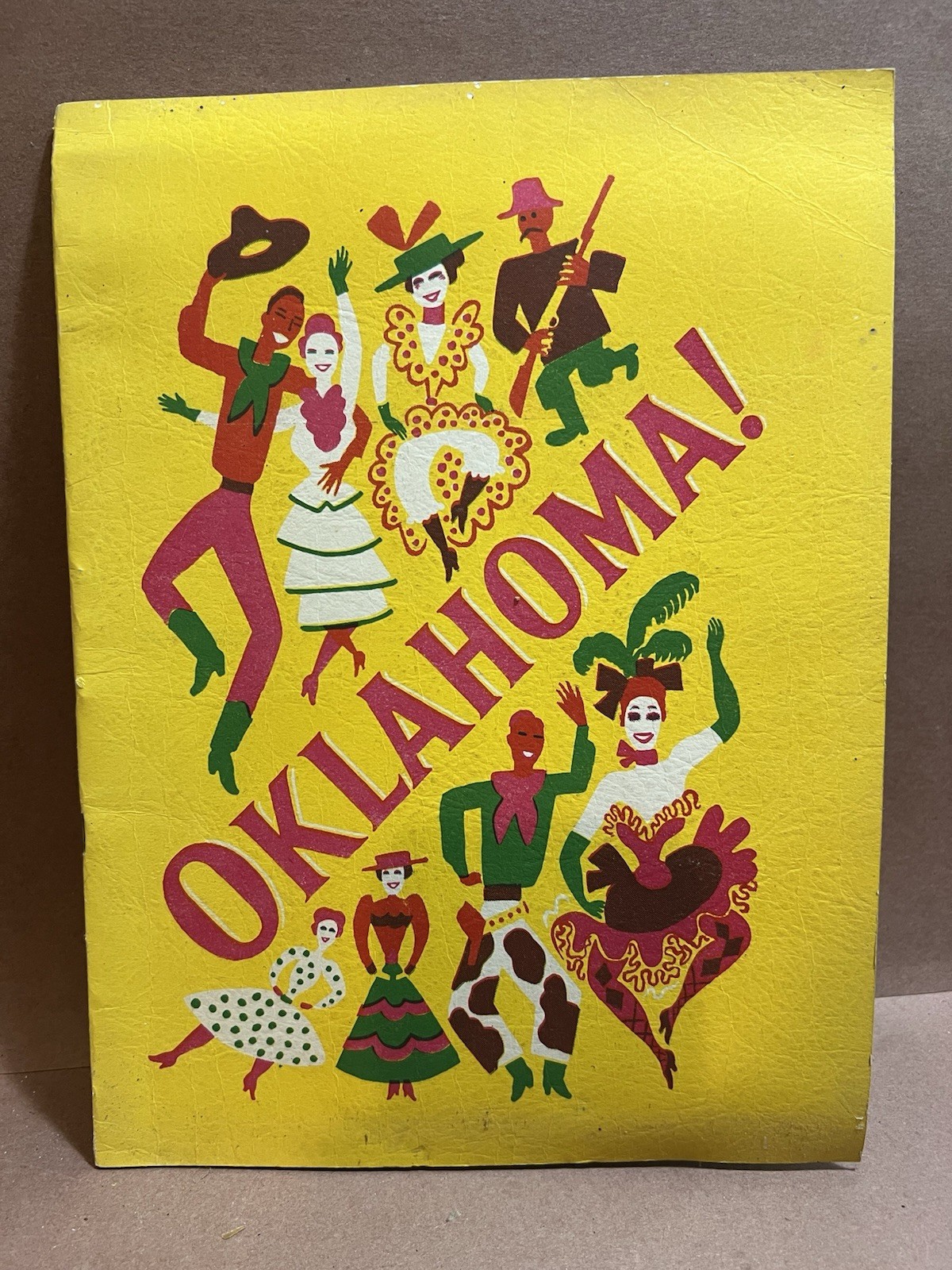 1944 OKLAHOMA Musical Show Playbill Program by THE THREATRE GUILD NAT. CO. Tulsa