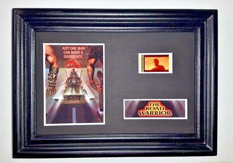 ROAD WARRIOR MAD MAX Framed Movie Film Cell Complements poster dvd book