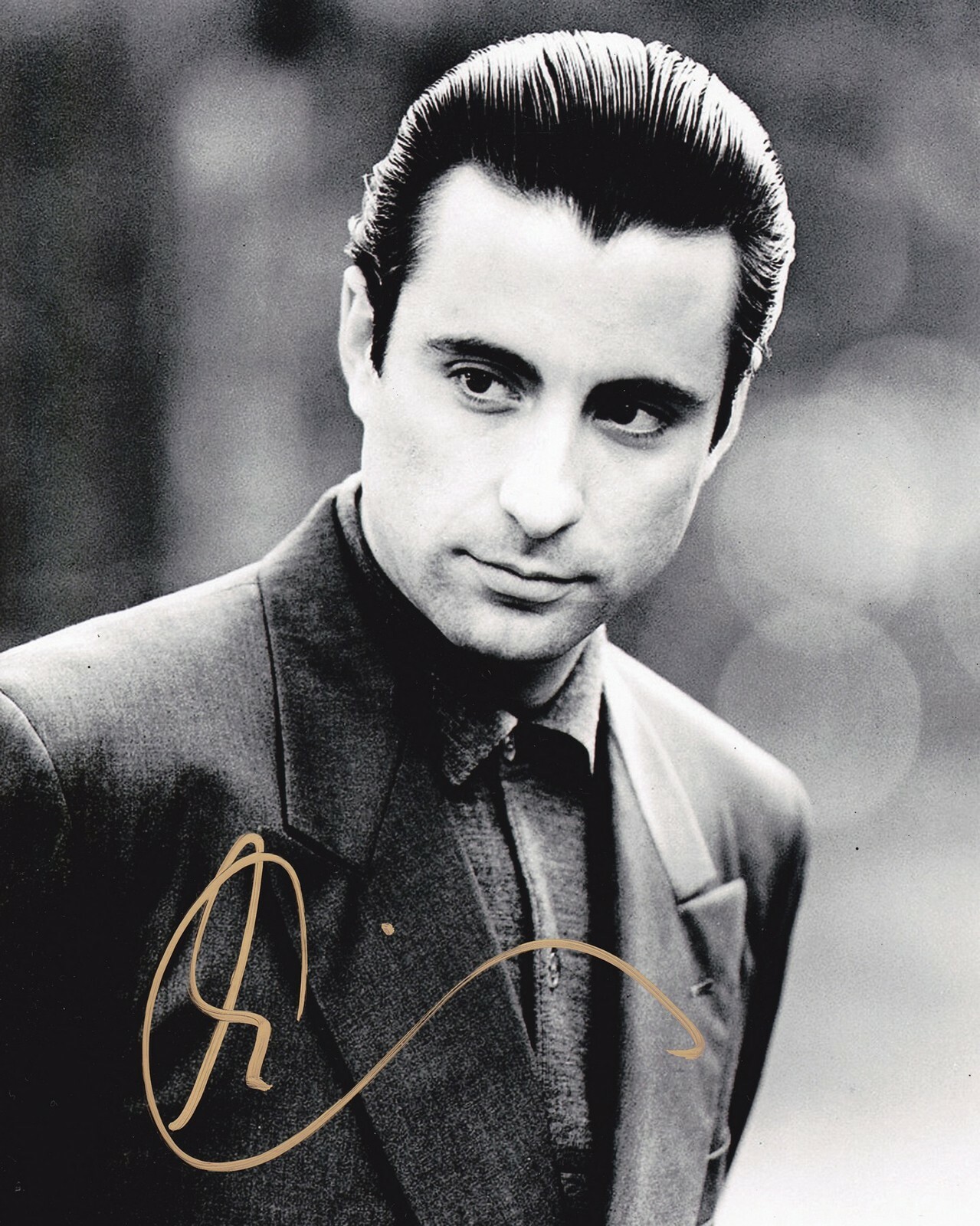 Andy Garcia photo w/reproduction signature archival quality