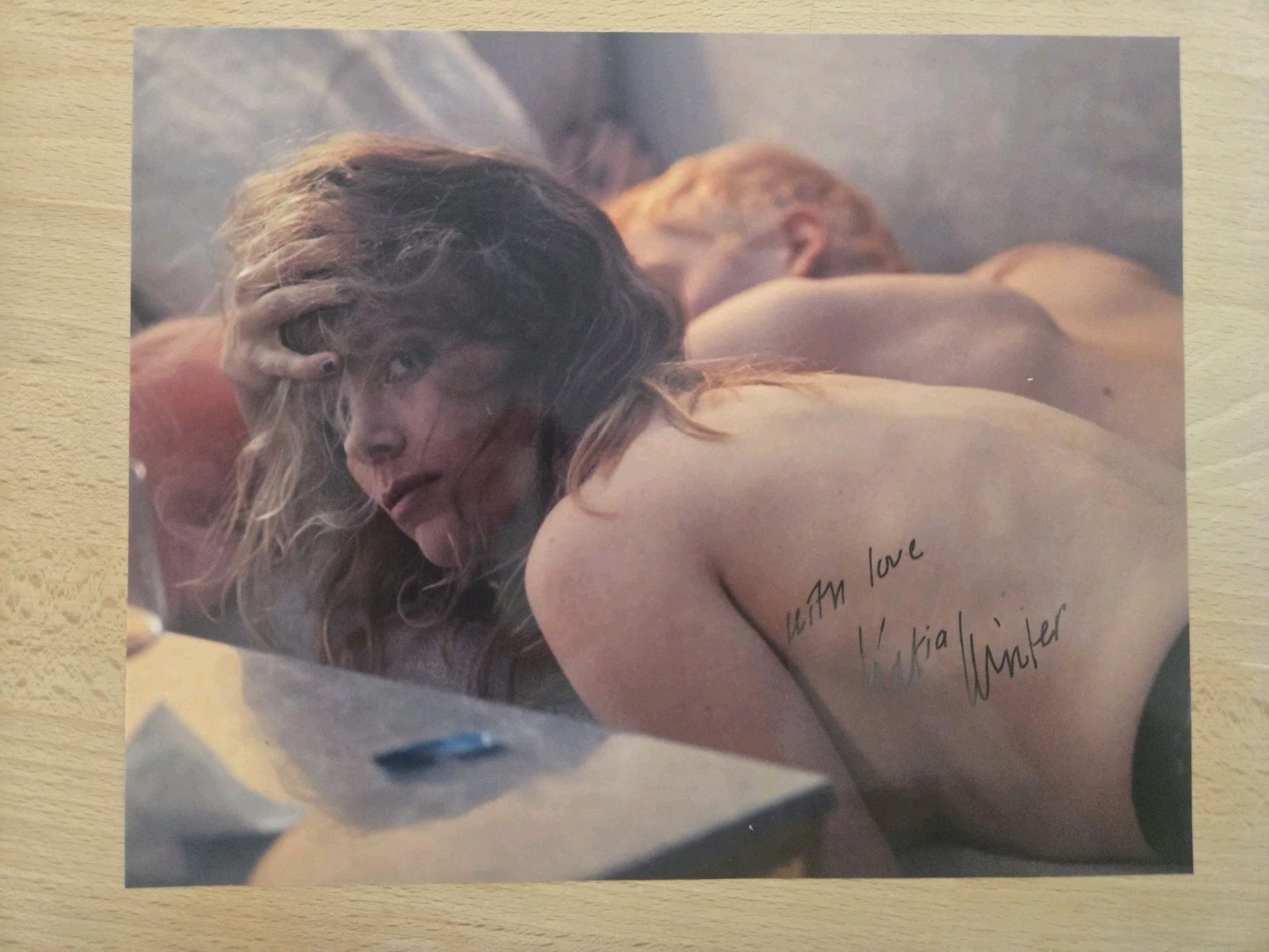 Katia Winter Signed 8 By 10 Aret Jag Stutade