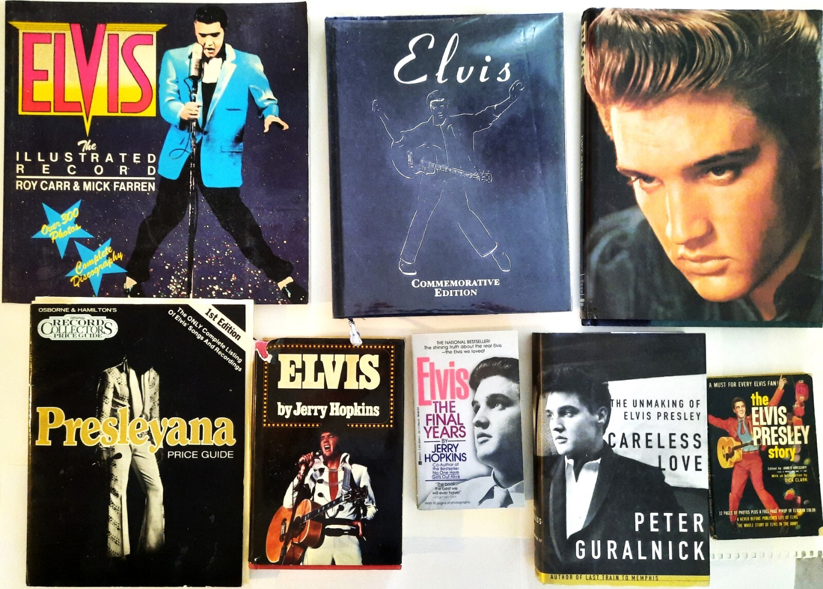 Eight Rare and Collectible Books About Elvis, the King of Rock ’n’ Roll