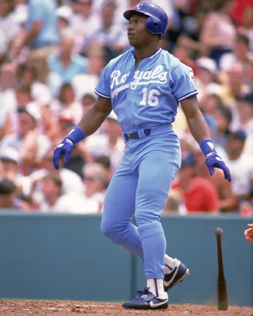 Kansas City Royals Bo Jackson Homerun Swing 8×10 PHOTO PRINT