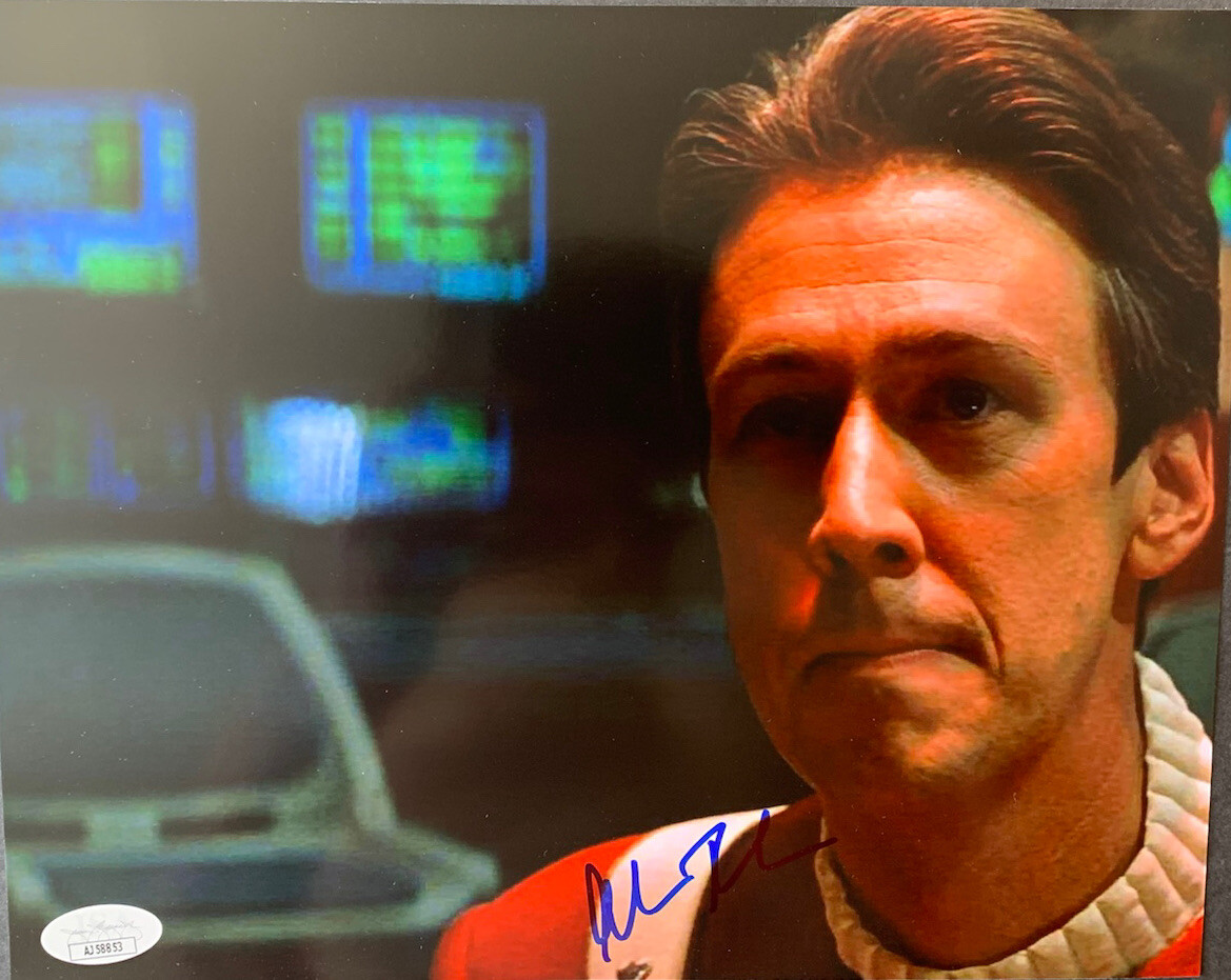 ALAN RUCK SIGNED 8×10 PHOTO HARRIMAN STAR TREK GENERATIONS JSA COA AUTOGRAPHED