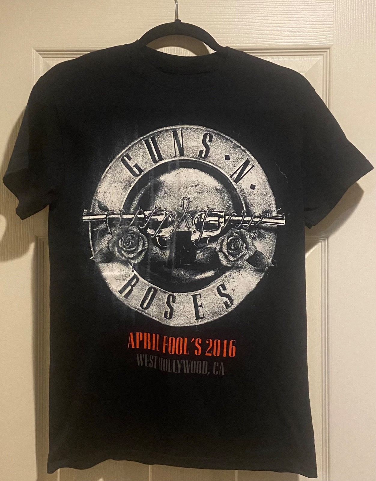 GUNS N ROSES April Fools 2016 West Hollywood Troubadour SMALL Shirt NEW