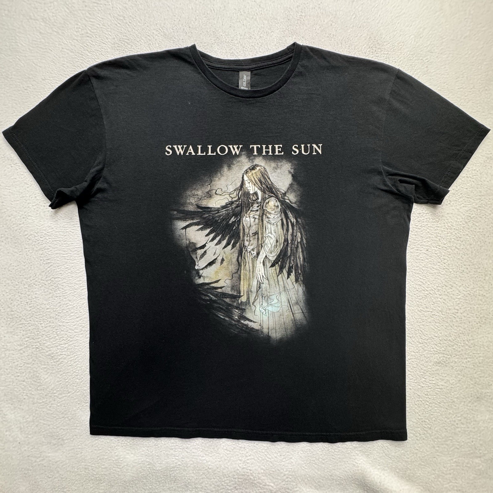 Swallow the Sun Band T-Shirt – Black Graphic Tee – Gildan Softstyle