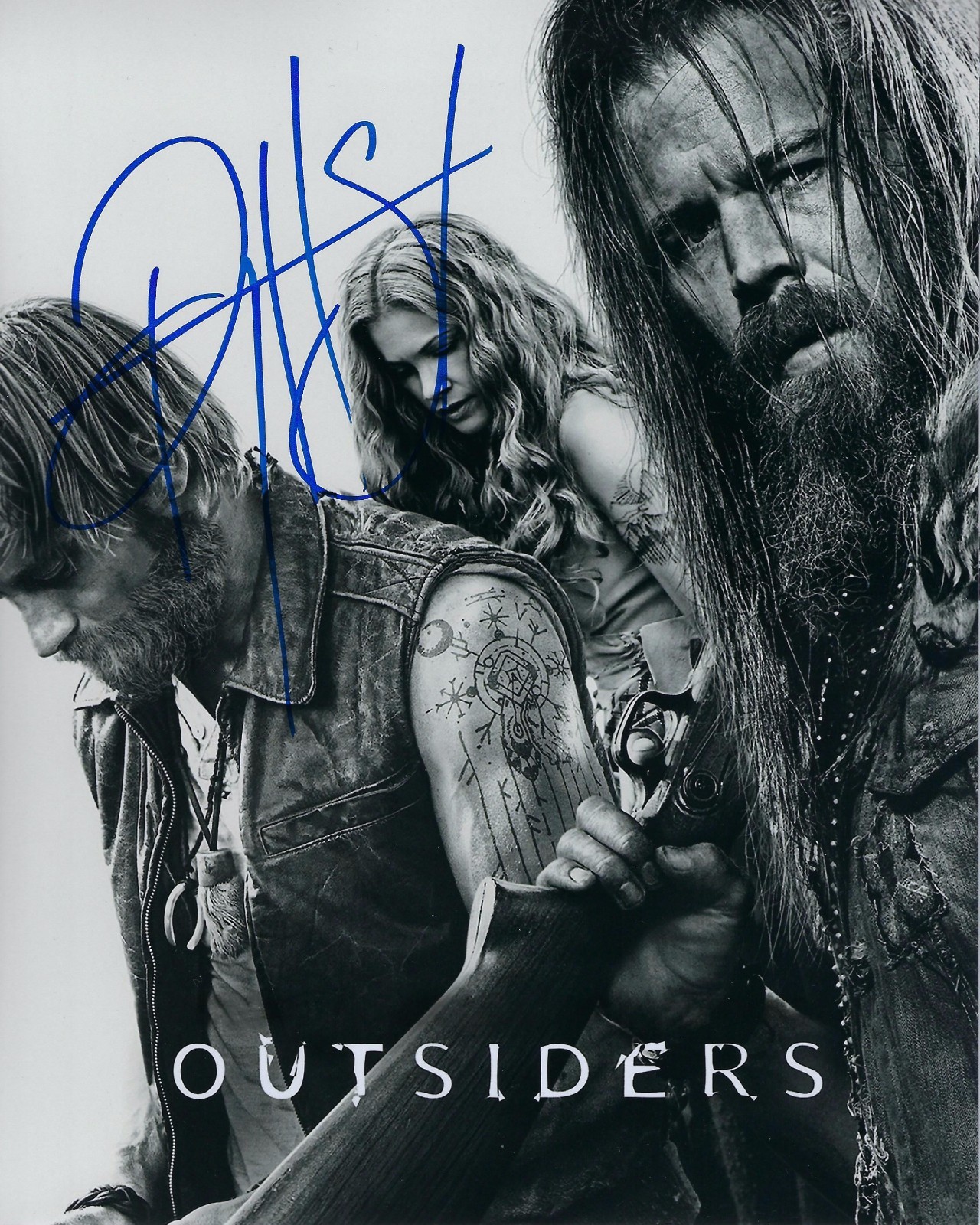 GFA Outsiders * RYAN HURST * Signed Autograph 8×10 Photo LA1 COA