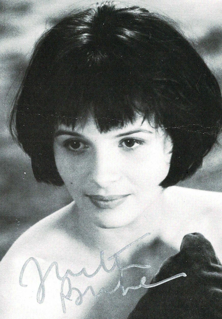 Juliette Binoche Actress Autographed Signed Photo AMCo COA 14558