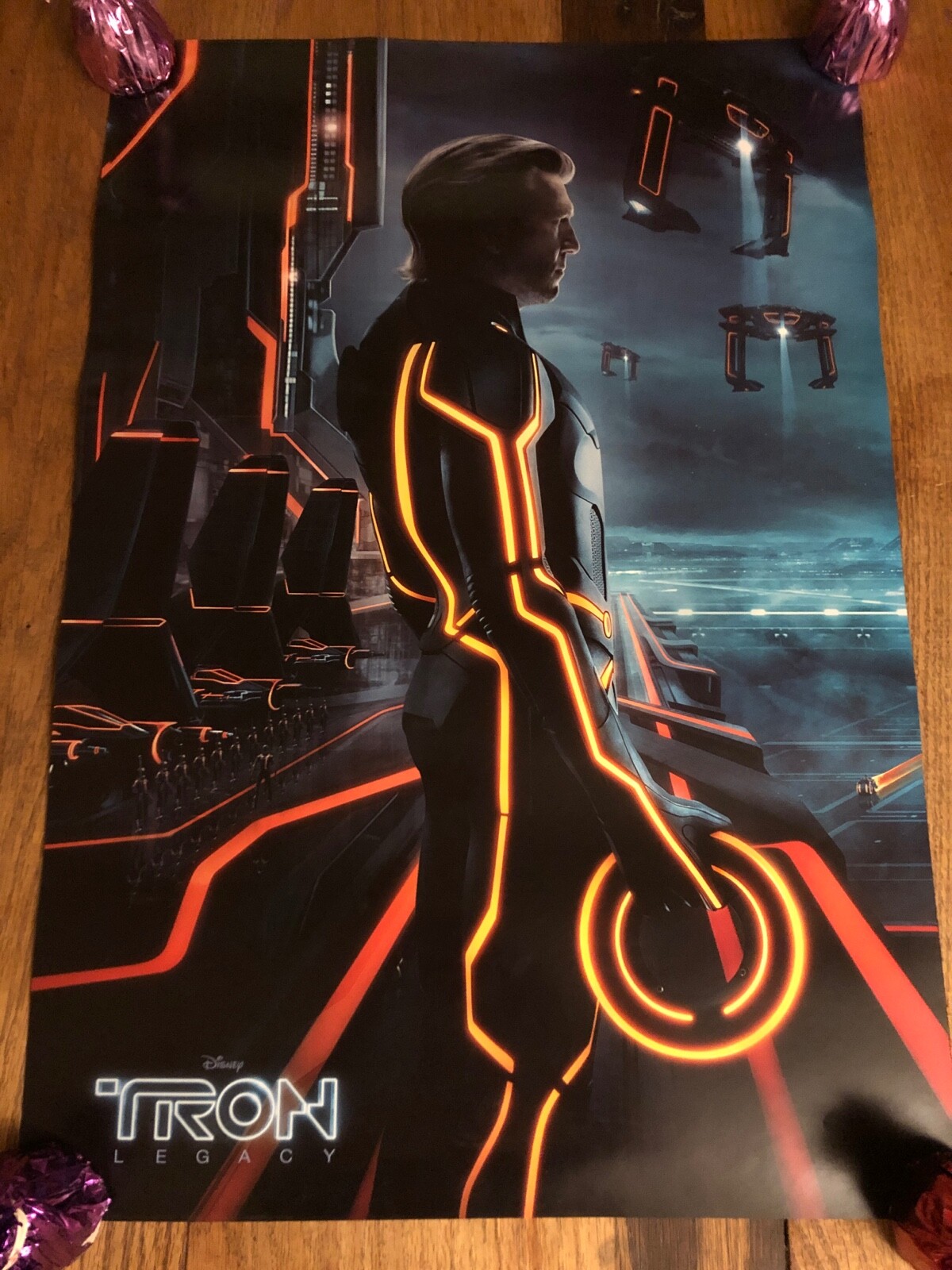 TRON: LEGACY Original DS Artwork Movie Poster, 18.5×27 (2010) Jeff Bridges