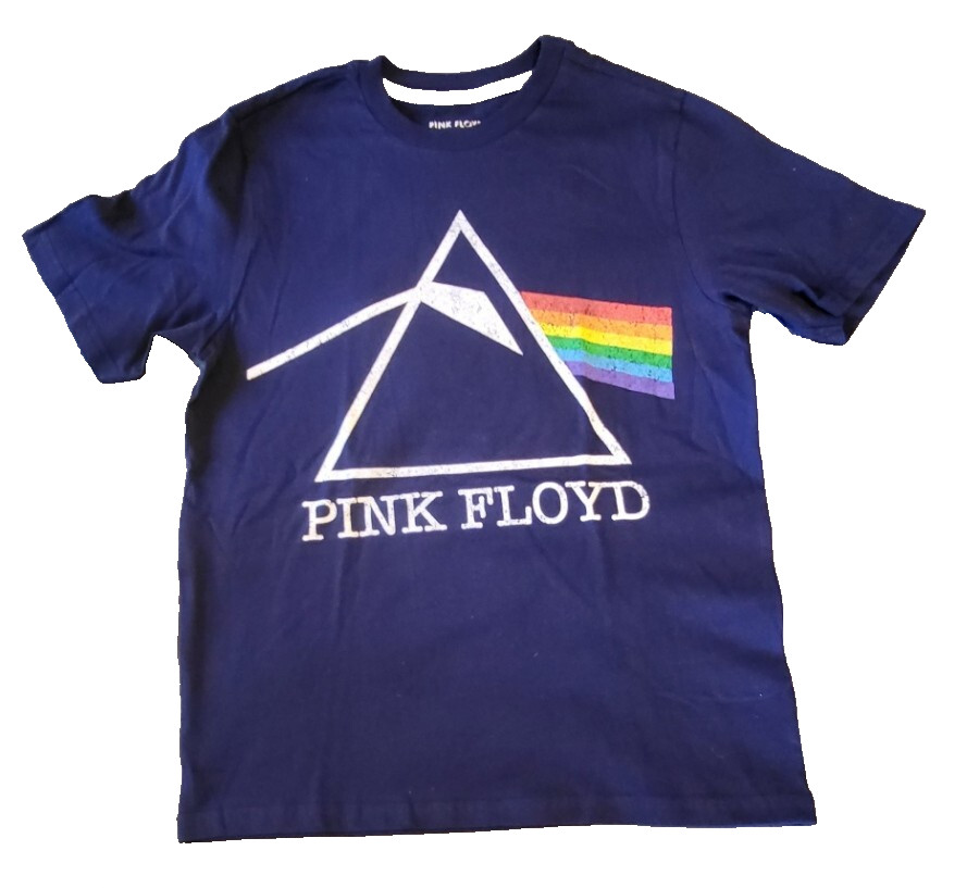 Pink Floyd “Dark Side of the Moon” Unisex S/M Graphic T-shirt 2021 WorldShip BIN