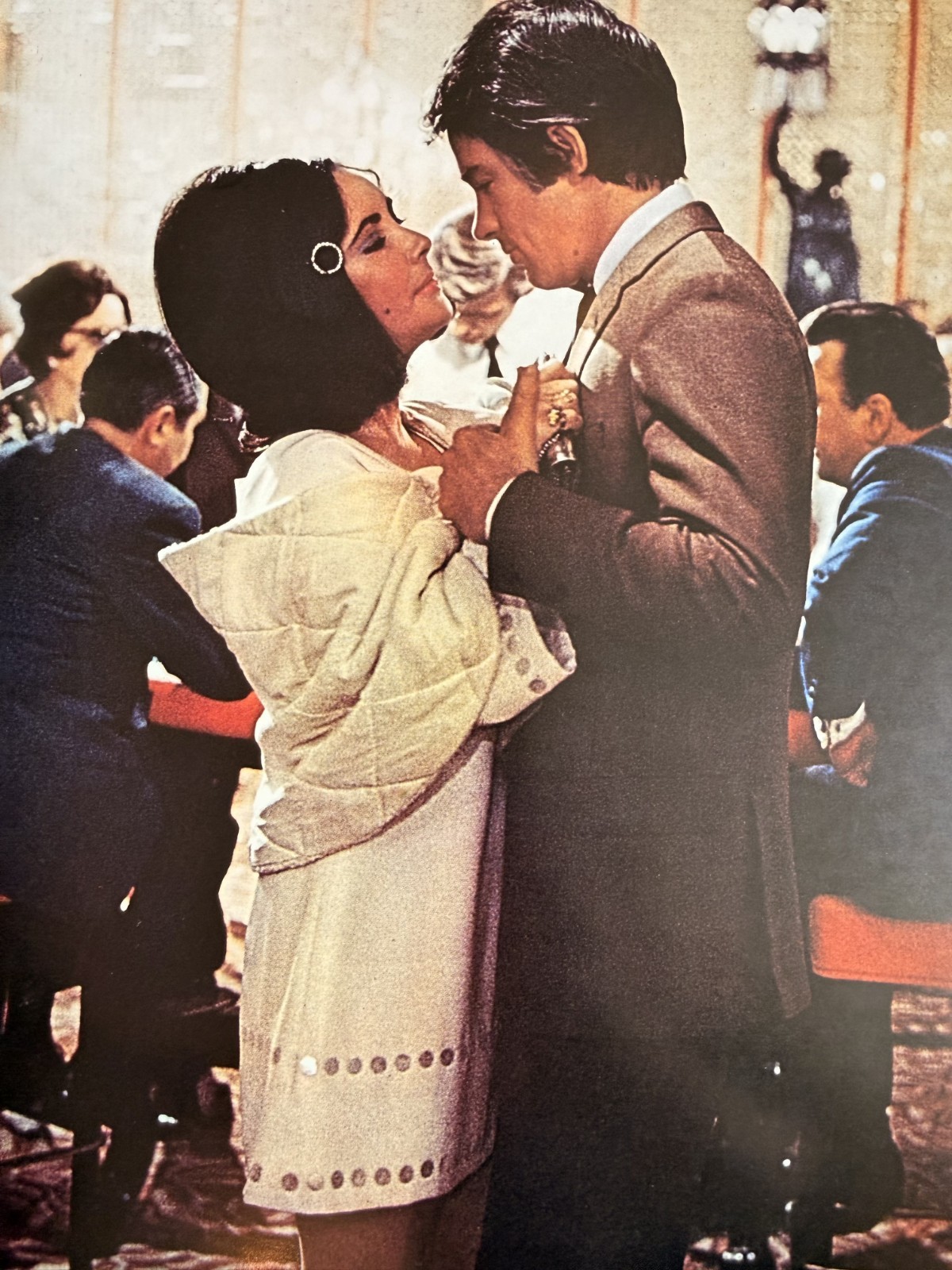 The Only Game In Town Lobby Card Set 1970 Elizabeth Taylor Beatty 8pc
