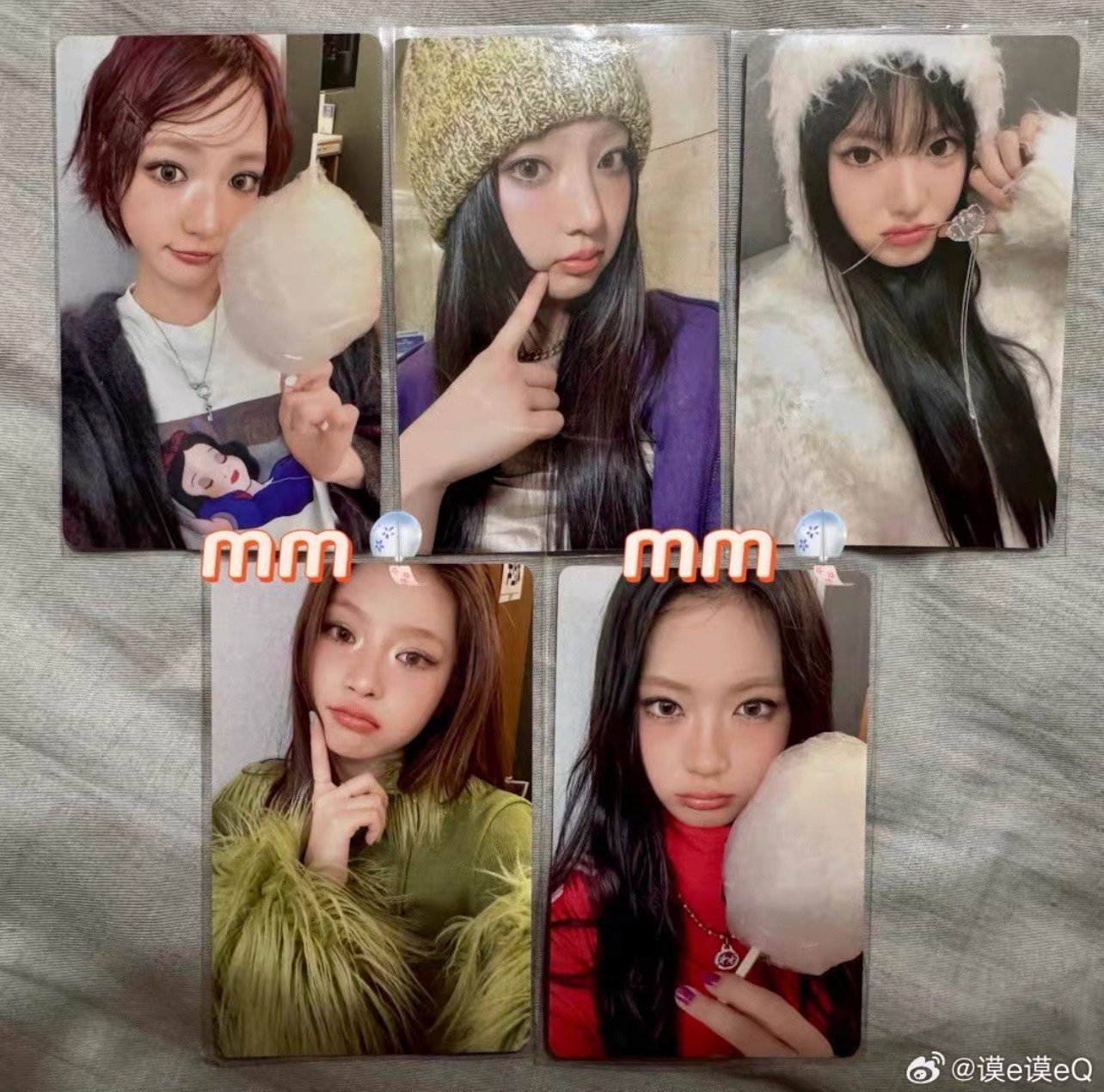 KIIIKIII – 1ST EP “UNCUT GEM” DEBUT JINGDONG CHINA 1&2 PHOTOCARD OFFICIAL BEE