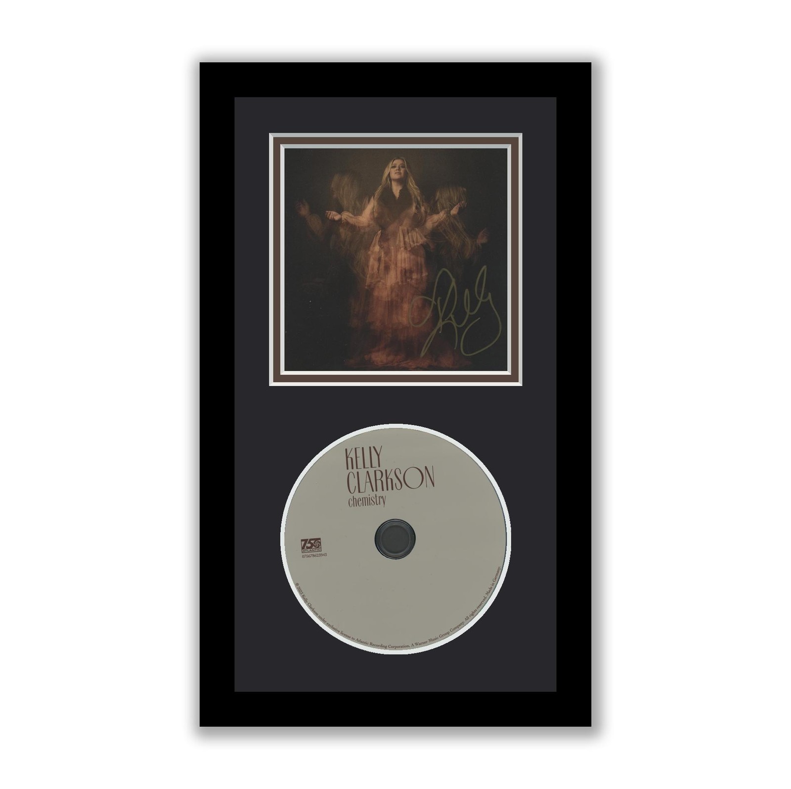 Kelly Clarkson Autographed Signed Framed CD Chemistry ACOA