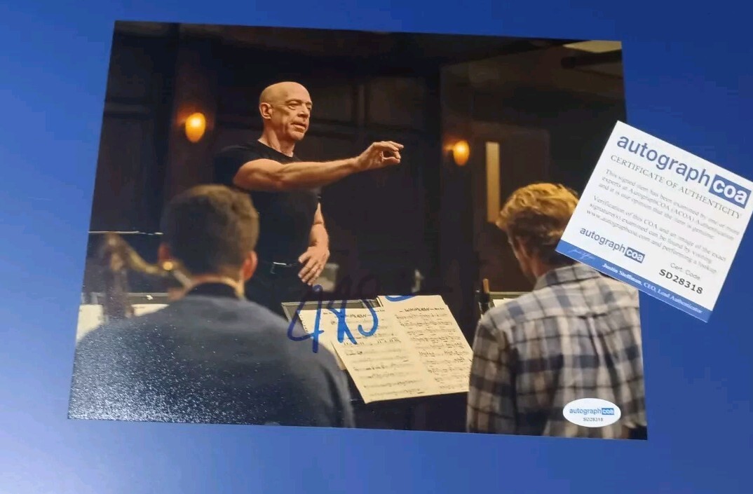 J.K. JK Simmons Whiplash 8X10 Photo ACOA