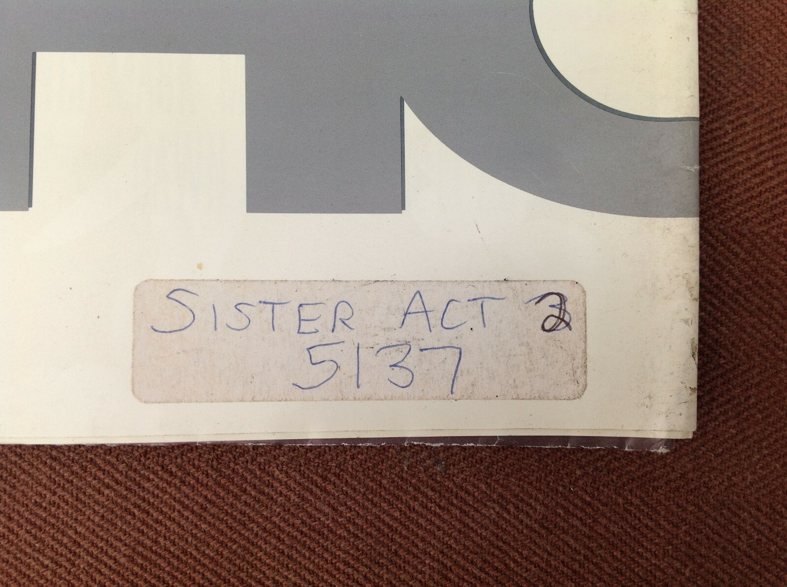 1993 Sister Act 2 Original Movie House Full Sheet Poster