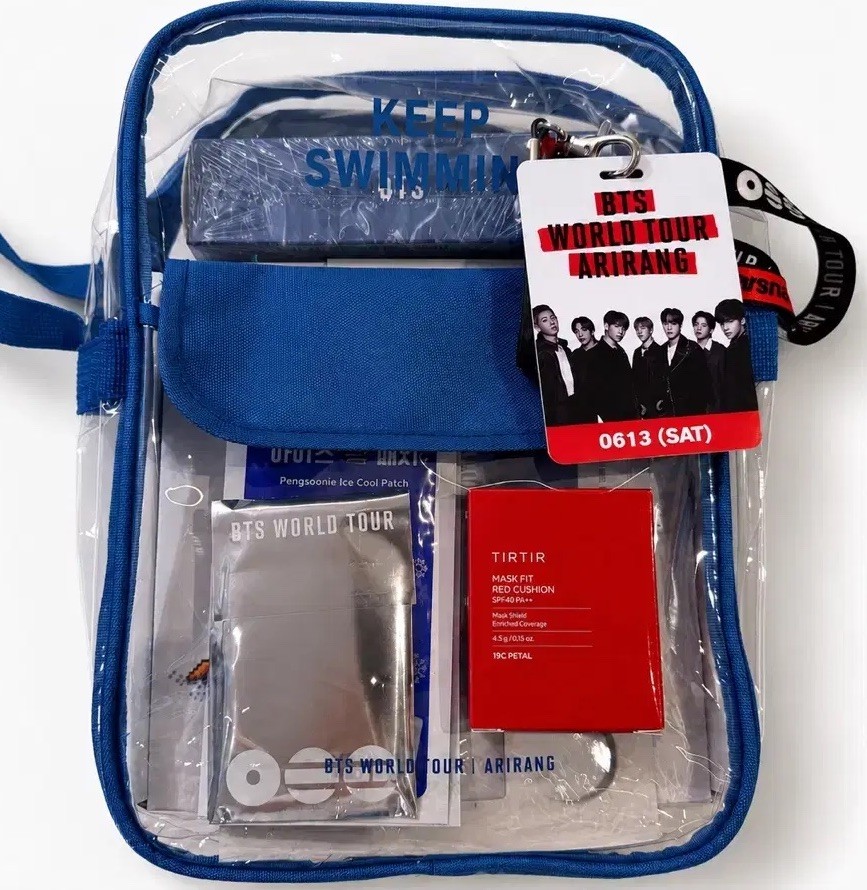 BTS ARIRANG IN BUSAN LAST DAY Event Gift Set Includes TIRTIR Cushion + 7 PC SET