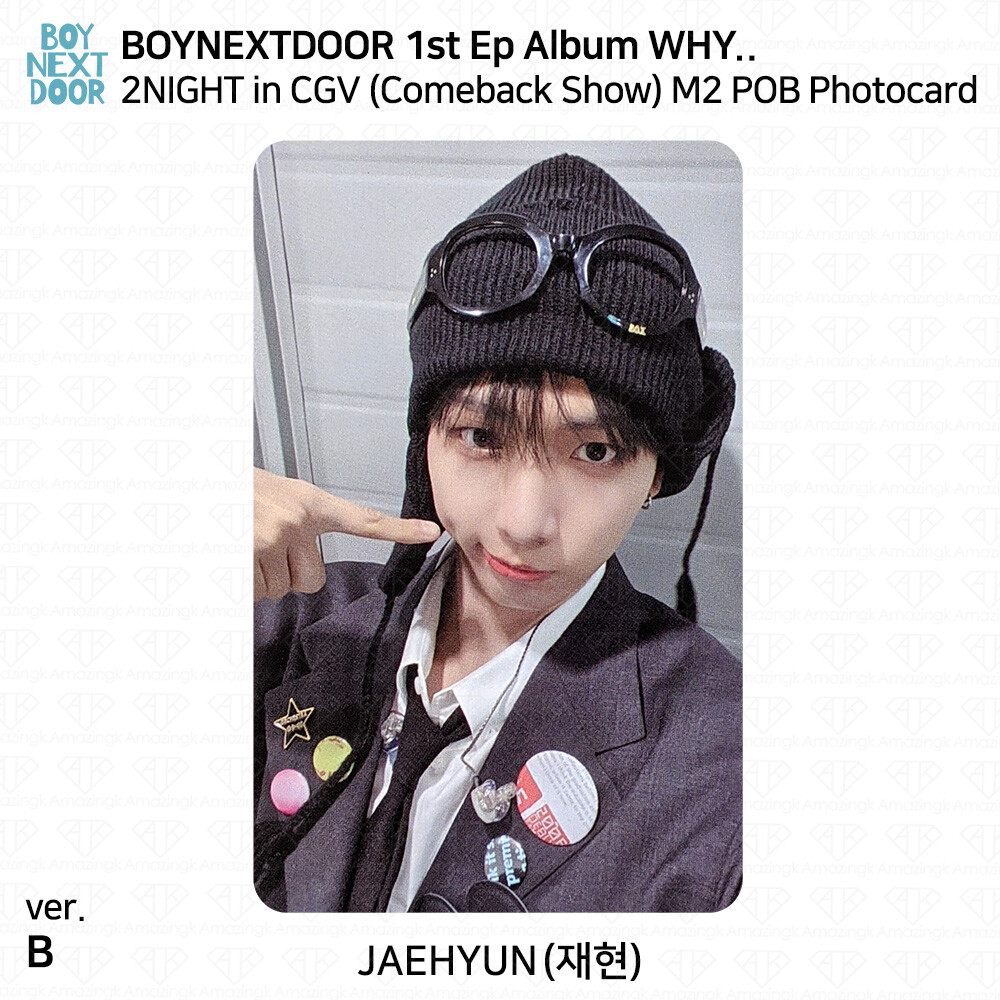 BOYNEXTDOOR WHY.. 2NIGHT in CGV Comeback Show M2 POB Photocard KPOP K-POP