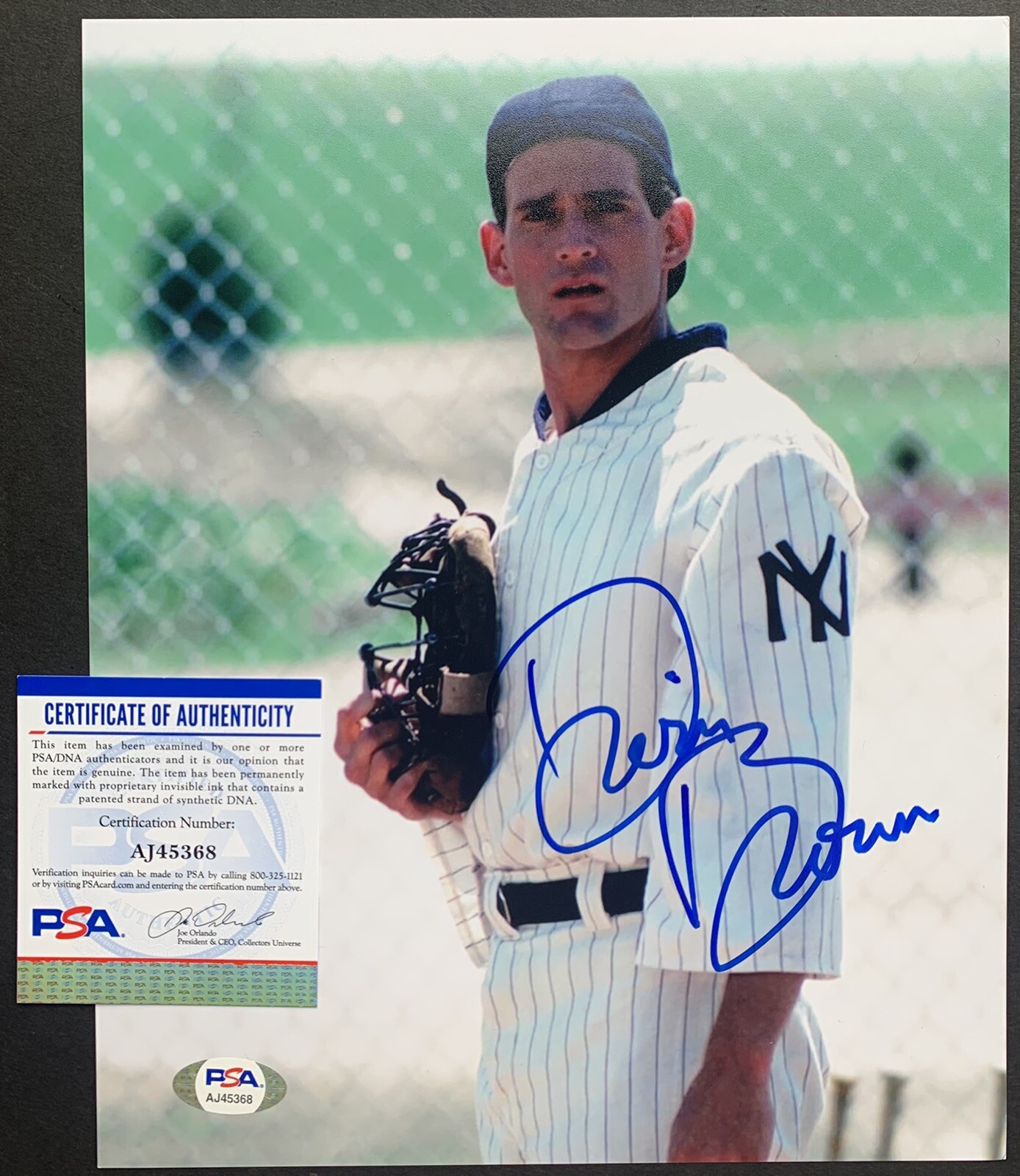 dwier brown signed autographed 8 x 10 photo psa cert coa