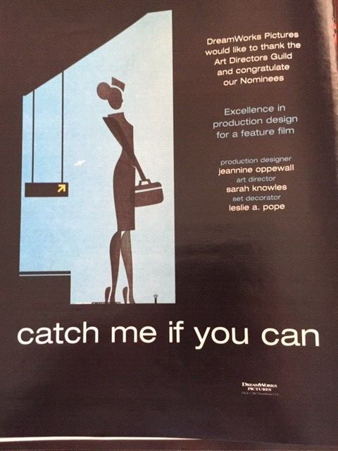 CATCH ME IF YOU CAN Rare OSCAR AD