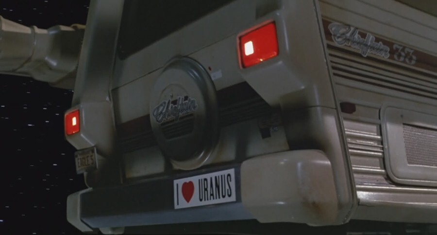 Spaceballs | Mel Brooks | Winnebago | EAGLE 5 | Metal Stamped Prop License Plate
