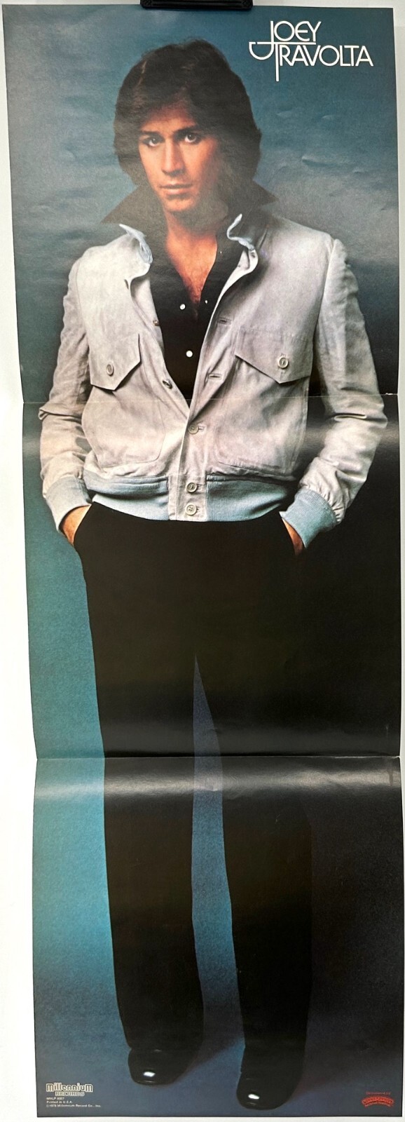 1978 JOEY TRAVOLTA Poster – 11″x 33″ – EXCELLENT!