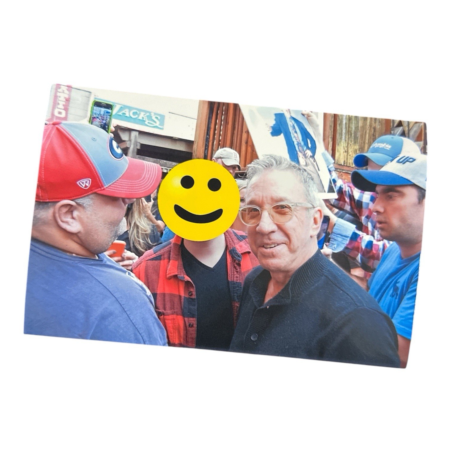 Tim Allen Autograph Signed Home Improvement Photo W/ Pic PROOF! Toy Story Actor!