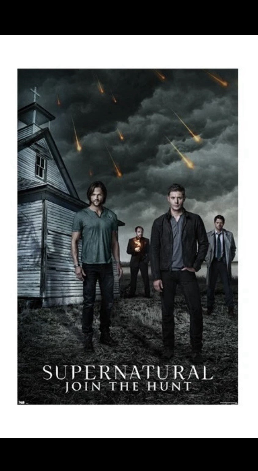 WARNER BROTHERS SUPERNATURAL GROUP CHURCH POSTER TRENDS #13641 NEW 22×34 NEW