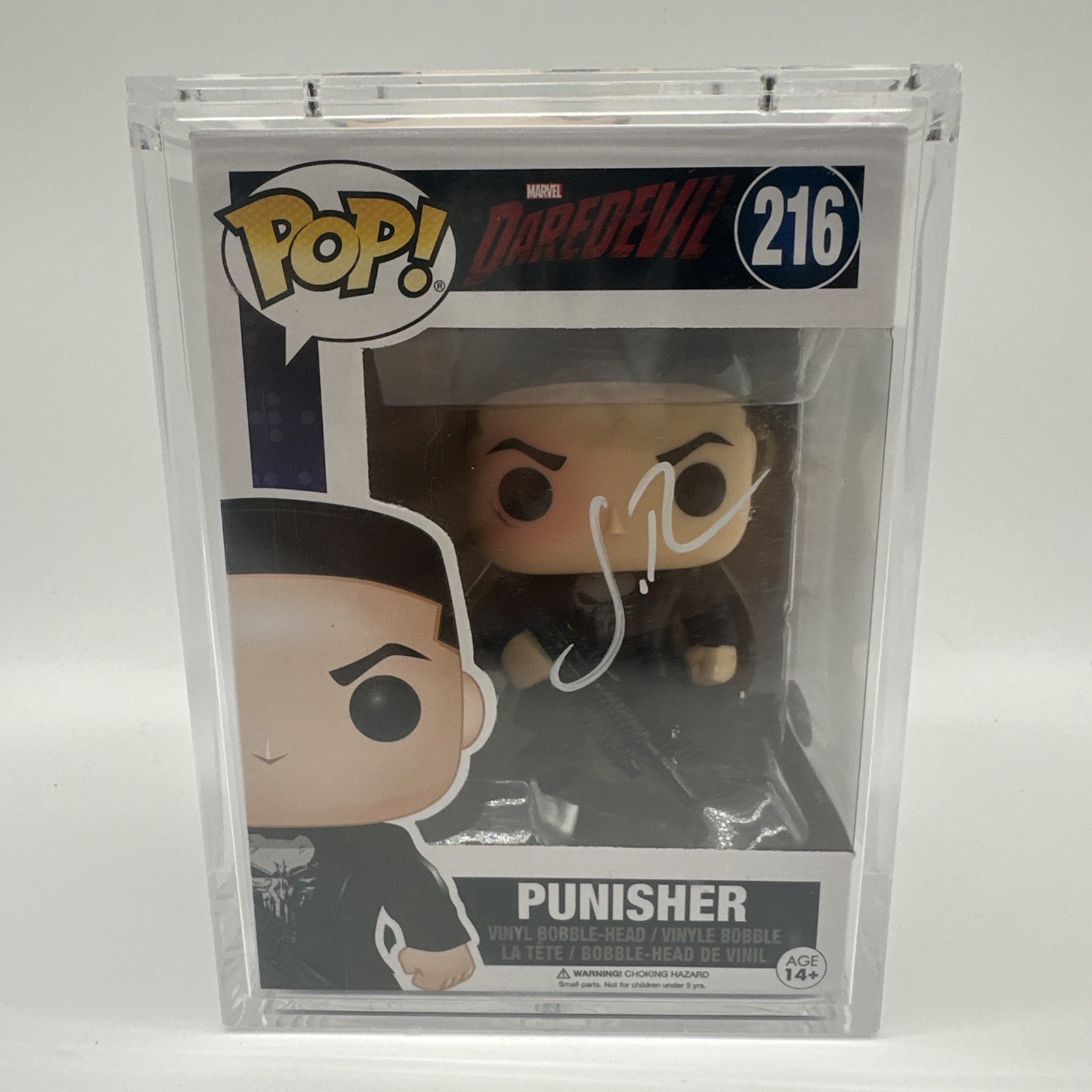 JON BERNTHAL Signed The Punisher FUNKO POP Daredevil Autograph JSA COA