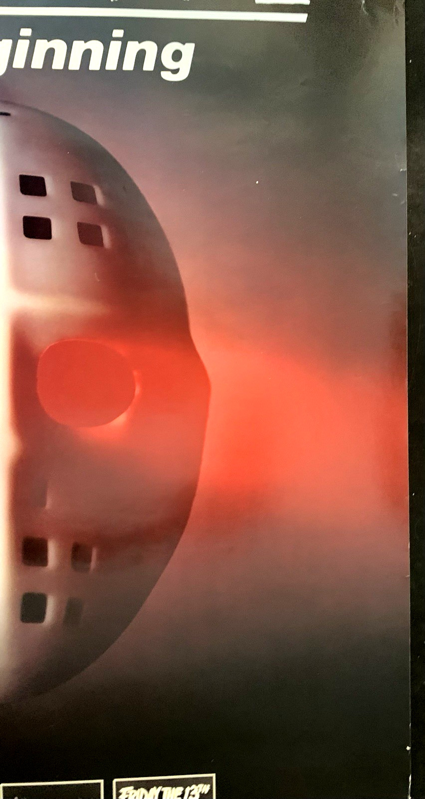 FRIDAY THE 13TH Part 5: A New Beginning Voorhees 1985 PROMO Poster 27.5″ x 20″