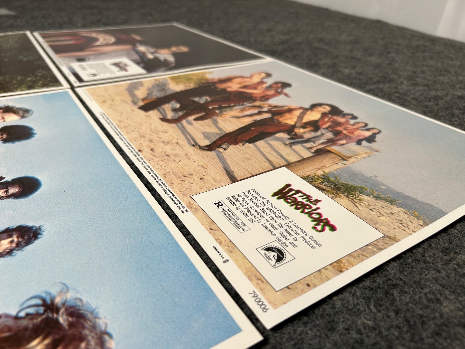 The Warriors ORIGINAL Spain ’79 4 cards LOBBY CARD SET Walter Hill Michael Beck