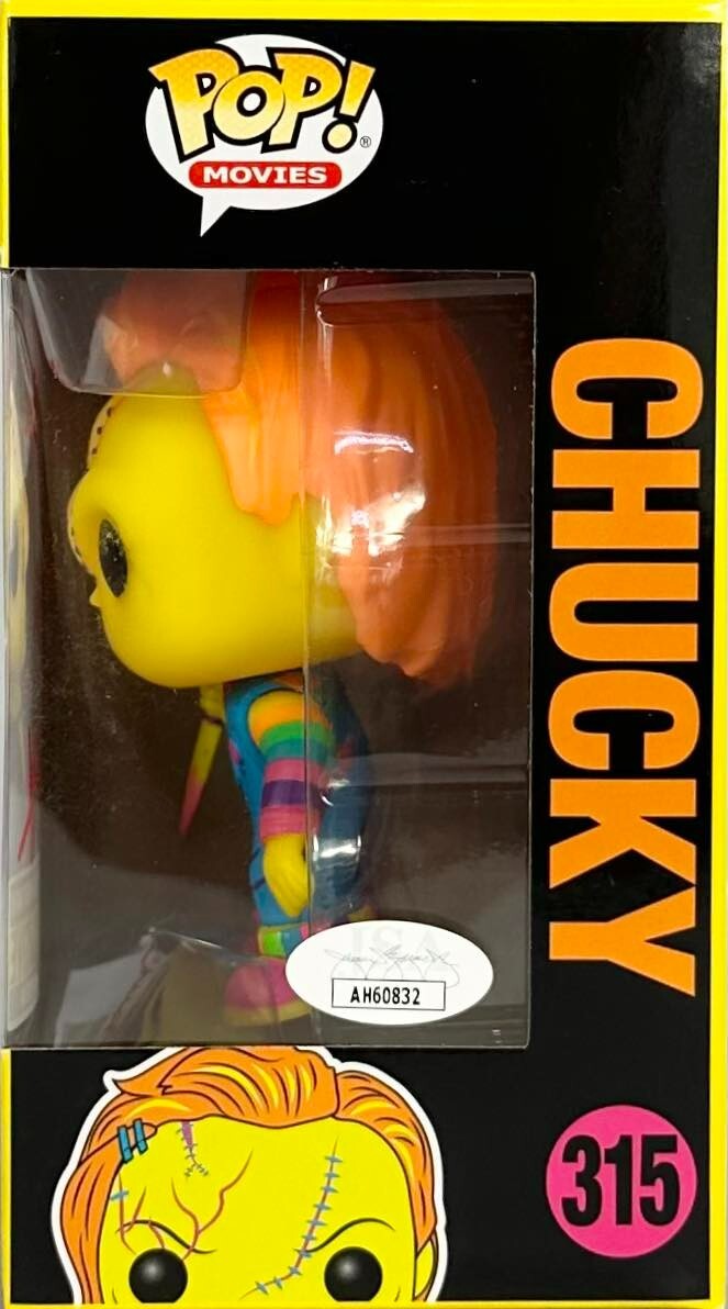 Ed Gale autographed signed inscribed limited Funko Pop #315 Childs Play JSA COA